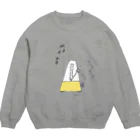 マイリッシュデザインのメトロノーム”カチカチ” Crew Neck Sweatshirt