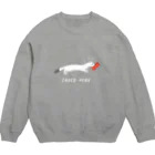 EASEのチョコオコジョ Crew Neck Sweatshirt