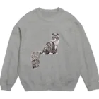 くつしたねこのたびのくつしたねこのたび Crew Neck Sweatshirt