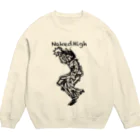 NakedHighのKIMONO GIRL BK Crew Neck Sweatshirt