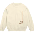 CHOSANAのチラ犬 Crew Neck Sweatshirt