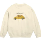 kiki25のお出かけ！トイプードルファミリー Crew Neck Sweatshirt