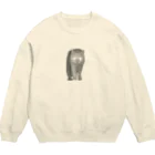 さわでぃあの暗闇に光るキャッツアイ Crew Neck Sweatshirt