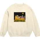 心の森ミュージアム　遊童館の星降る夜　b Crew Neck Sweatshirt