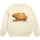 無尾目のミヤコの鼎 Crew Neck Sweatshirt