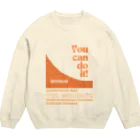 MITSUNORI OFFICIAL SHOPのYou can do it! スウェット