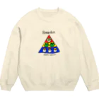 OKOME byNatsumiのヒエラルキー Crew Neck Sweatshirt