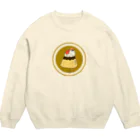 OKOME byNatsumiのプリンアラモード・キノコ Crew Neck Sweatshirt