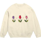 つんたろ村の村長のおみせのTsun tun tulip Crew Neck Sweatshirt