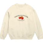 onigiri-dayoの🍅トマト栽培者🍅 Crew Neck Sweatshirt