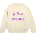 D.U.F STOREのDUF OLDロゴ Crew Neck Sweatshirt