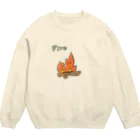 CHIGUのTAKIBI Crew Neck Sweatshirt