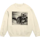 とらち友の会のカラーを外して欲しい猫 Crew Neck Sweatshirt