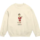 ビールとアート TM-3 Designのワイン貴族（赤ガウン） Crew Neck Sweatshirt