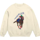 ヘタッピの競馬 Crew Neck Sweatshirt