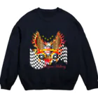 BONBONのアメリカンモーターサイクル　イーグル Crew Neck Sweatshirt