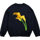 3rd Shunzo's boutique熊猫屋 のYellow color Crew Neck Sweatshirt