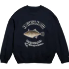 猫と釣り人のUMAZURAHAGI_EB_2CW Crew Neck Sweatshirt