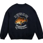 猫と釣り人のKIJIHATA_EB_1CW Crew Neck Sweatshirt