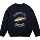 猫と釣り人のSHIROGISU_EB_1CW Crew Neck Sweatshirt