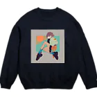 色田/SHIKIDAのらしく Crew Neck Sweatshirt