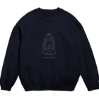 まいにちサウナ　まいにちキャンプのランタン Crew Neck Sweatshirt