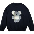 風子 monpetit recordsのこあらぬいぐるみ Crew Neck Sweatshirt