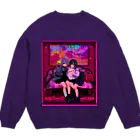 ミンチ肉shopの女の子の部屋 Crew Neck Sweatshirt