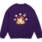 めろんぽっぷのお店だよのおにぎり大好き Crew Neck Sweatshirt