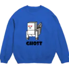 Studioチャカのの【ハロウィン】ゴースト Crew Neck Sweatshirt