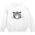 めまいの店のトラちゃん Crew Neck Sweatshirt