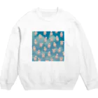 HARUNA AOKIのしゃぼんぼん・ぷかぷかダイビング Crew Neck Sweatshirt