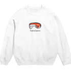 PokuStarの鮭カマ Crew Neck Sweatshirt