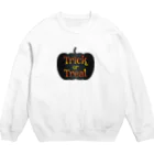 Drecome_Designのトリックオアトリートカボチャ Crew Neck Sweatshirt