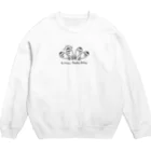 PokuStarの水泳　タコのメドレーリレー Crew Neck Sweatshirt