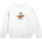 PokuStarの卓球　カマボコ台 Crew Neck Sweatshirt