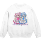 甘春わすれのﾒﾀﾓﾙﾌｫｰｾﾞ♡ Crew Neck Sweatshirt