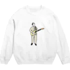 Kazuma SotozonoのGuitarist　SOTOZONO KAZUMA　【white】 Crew Neck Sweatshirt