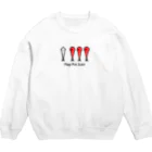 PokuStarのタコマーカー Crew Neck Sweatshirt