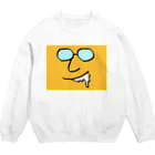 30002500のイエロー黄色 Crew Neck Sweatshirt