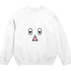 sasao9999のぼけーっとしている顔 Crew Neck Sweatshirt