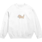 なまいきユルコーン🦄×うさぴよ🐥のにゃ Crew Neck Sweatshirt