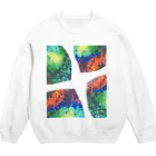 ジェリー冴子のクロス  Crew Neck Sweatshirt