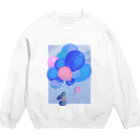 云野サクのballoon Crew Neck Sweatshirt