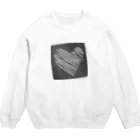 Healing FeelingのGray Healing Feeling Crew Neck Sweatshirt