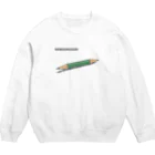 麦助ちゃん太郎の貧乏削り Crew Neck Sweatshirt