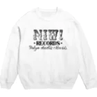 Niw! RecordsのNiw! handwriting  Crew Neck Sweatshirt