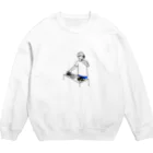 こむさんのDJやまかい Crew Neck Sweatshirt