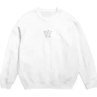 Vektor,Inc.のVK ロゴ ライトグレイ Crew Neck Sweatshirt