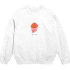 ゆるぽよしょっぷのえびとま Crew Neck Sweatshirt